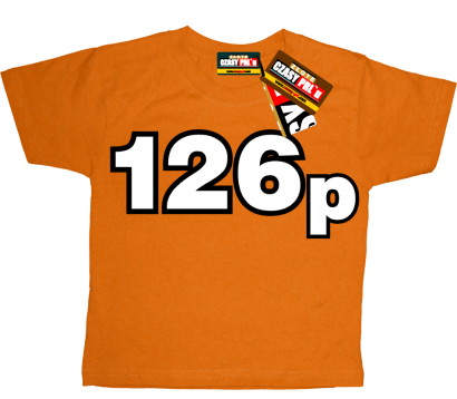 Fiat 126p - logo - koszulka dziecięca