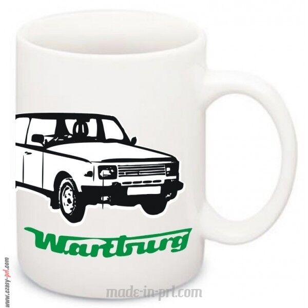 KUBEK CERAMICZNY WARTBURG PRL