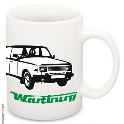 KUBEK CERAMICZNY WARTBURG PRL