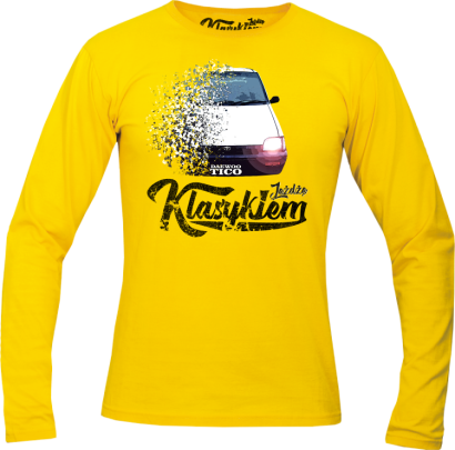 Jeżdżę Klasykiem DAEWOO Tico - longsleeve męski