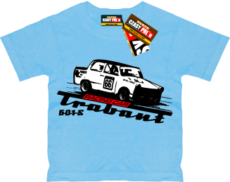 Trabant racing car 601s - koszulka dziecięca - 11