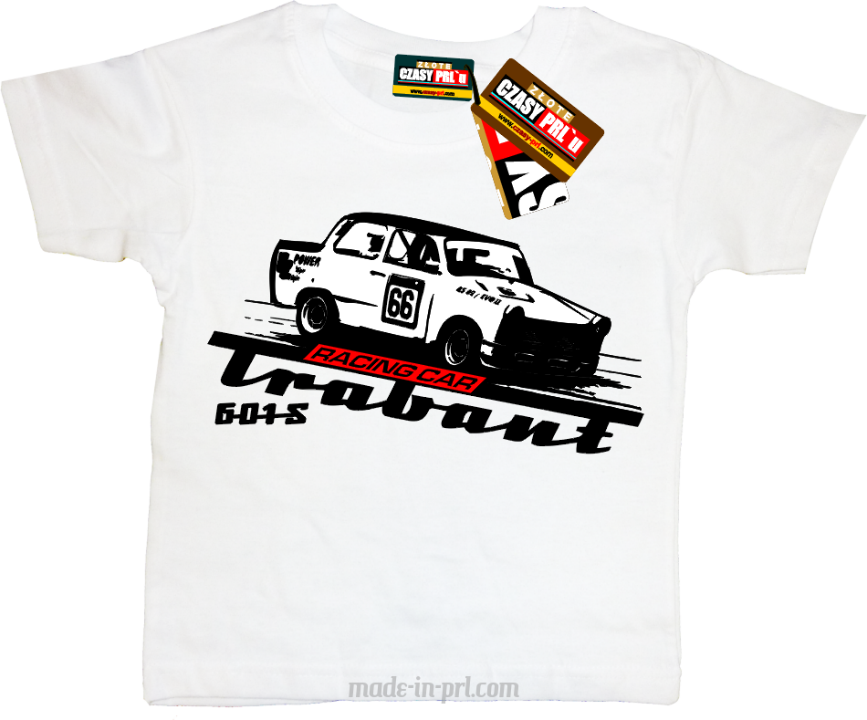 Trabant racing car 601s - koszulka dziecięca